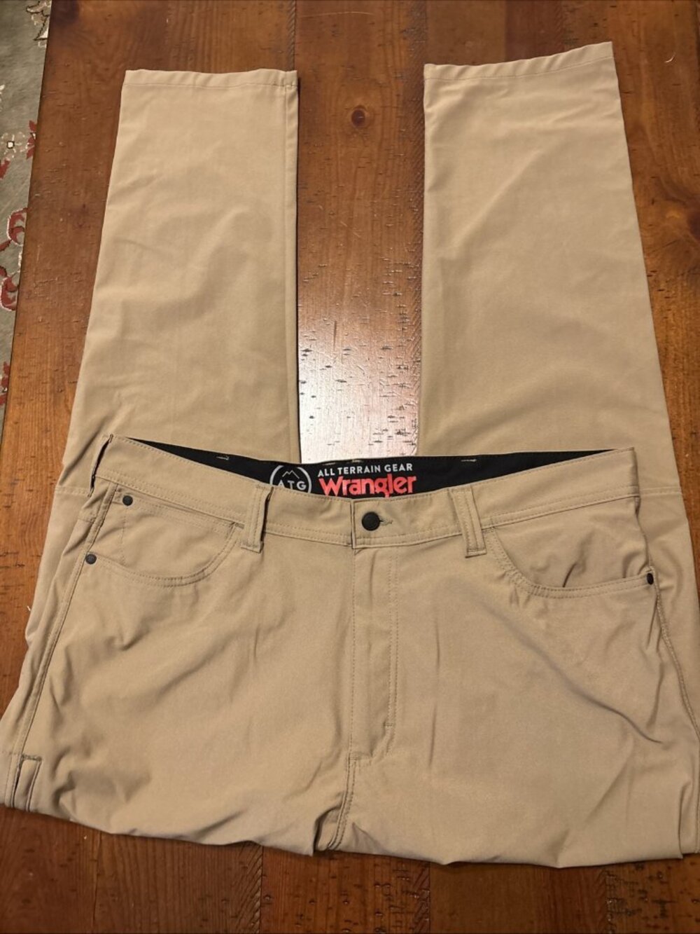 wrangler all terrain pants Tan Size 40 X 32 Excellent